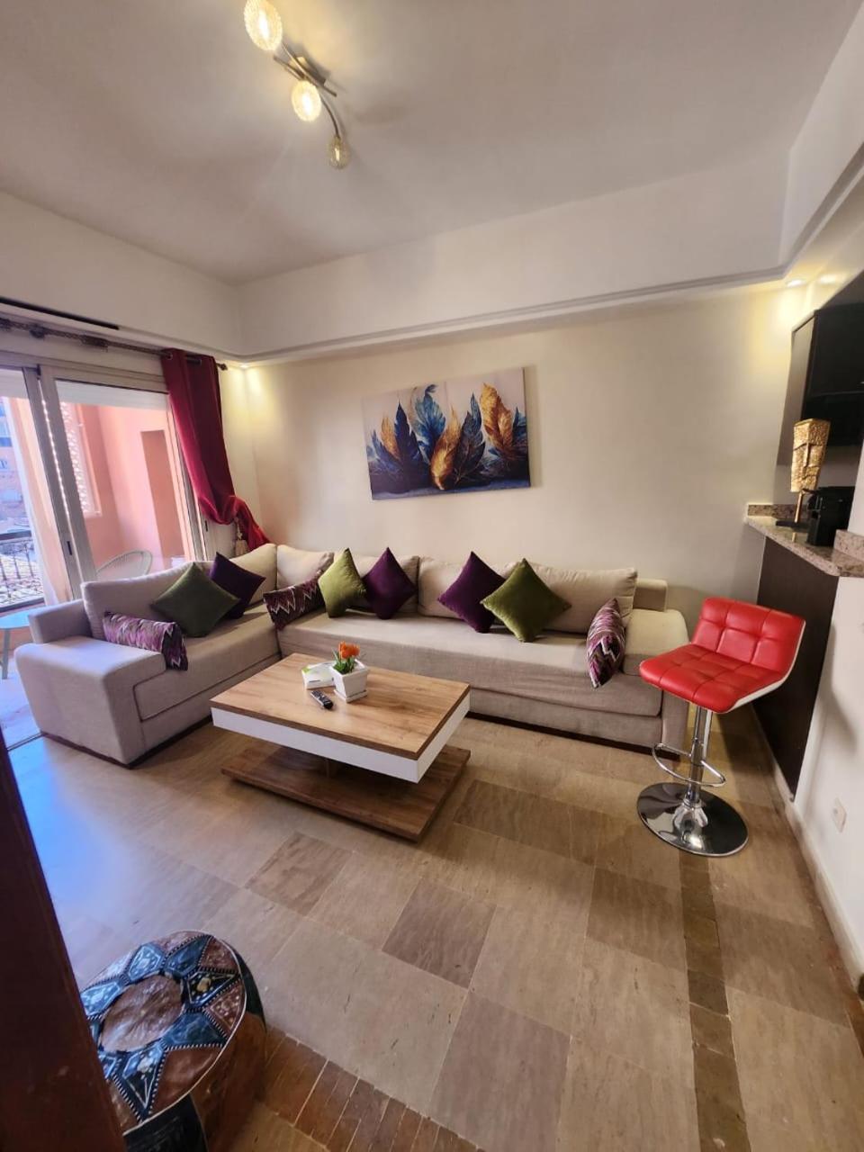 Appartement Patio Centre Gueliz Marrakesh Exterior foto