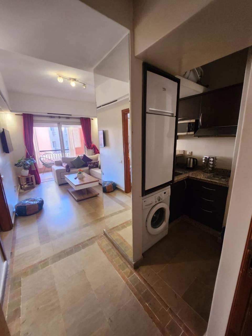 Appartement Patio Centre Gueliz Marrakesh Exterior foto